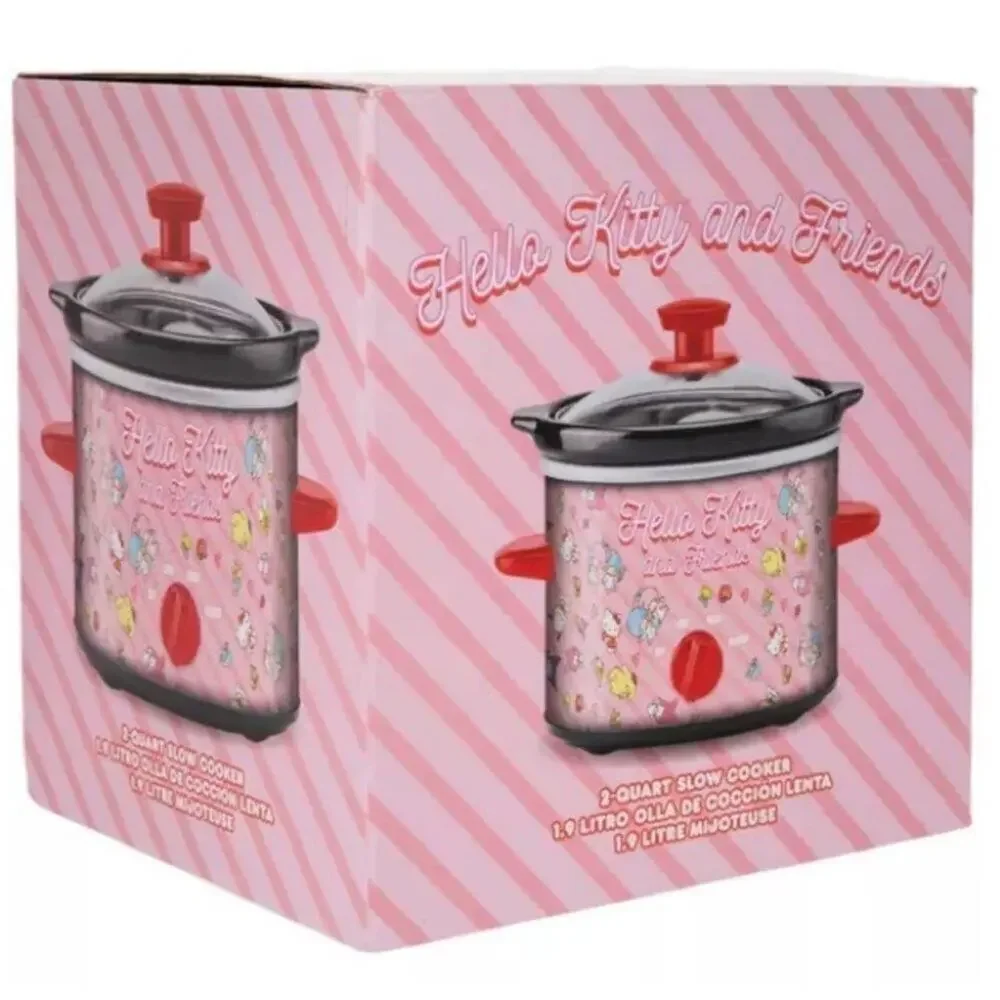 Hello Kitty and Friends Pink Hearts Slow Cooker
